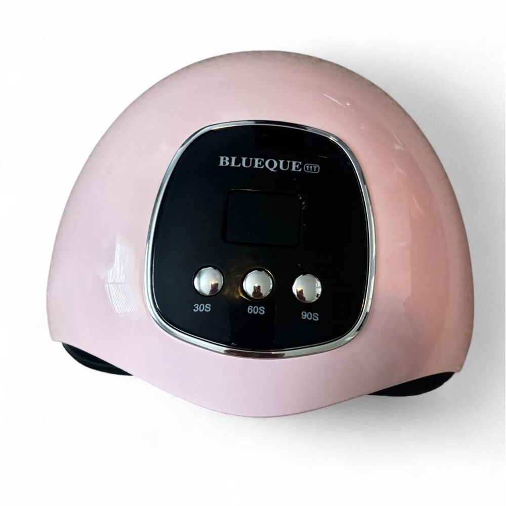 Blueque V Pastel Pink LED UV Gel Nail Polish Curing Lamp NO CORD